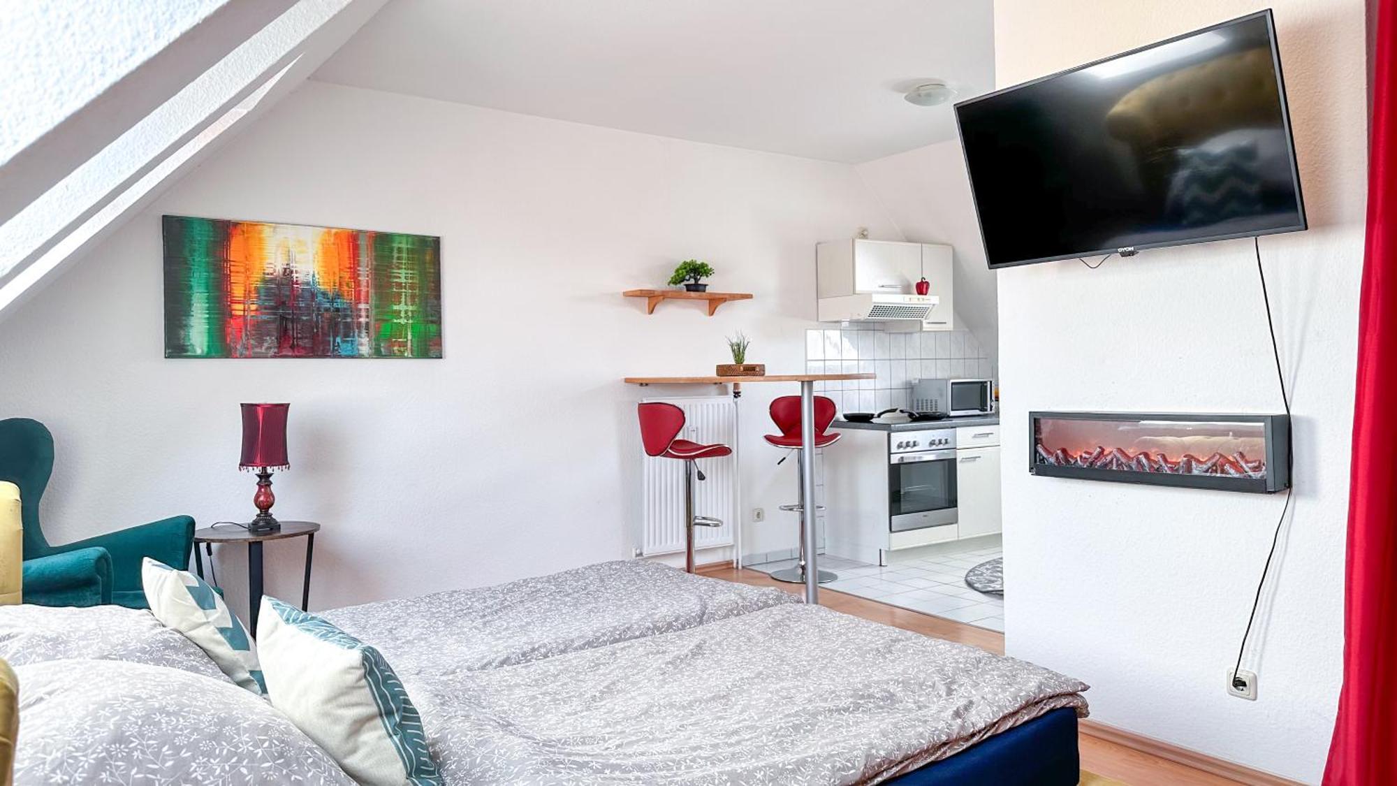 Moderne Wohnung in Schwerin -Schloss&Hafennähe- Exterior foto